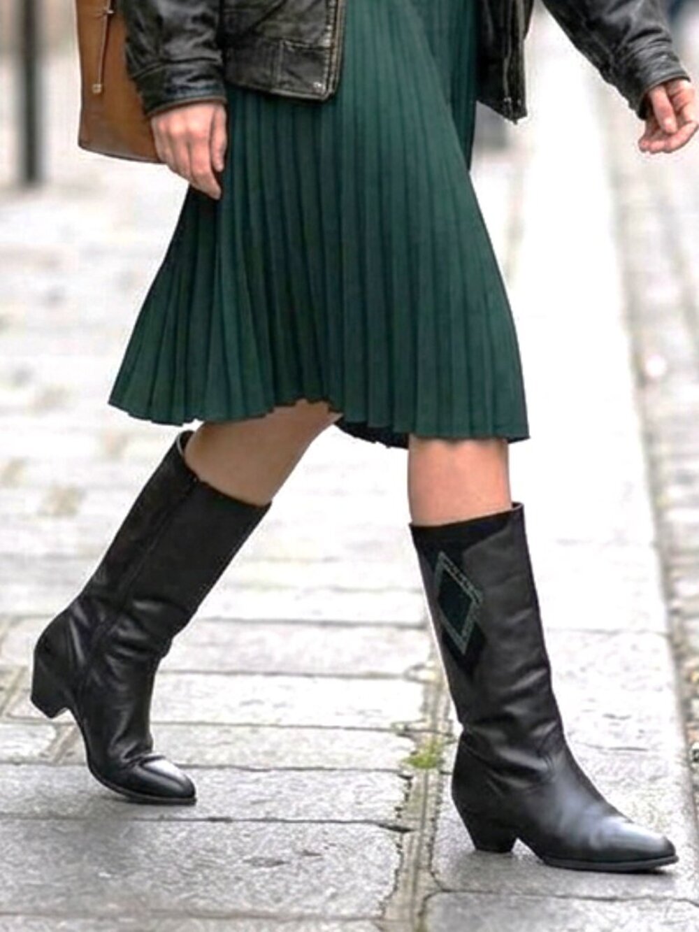 NWOT Made in Italy black boots